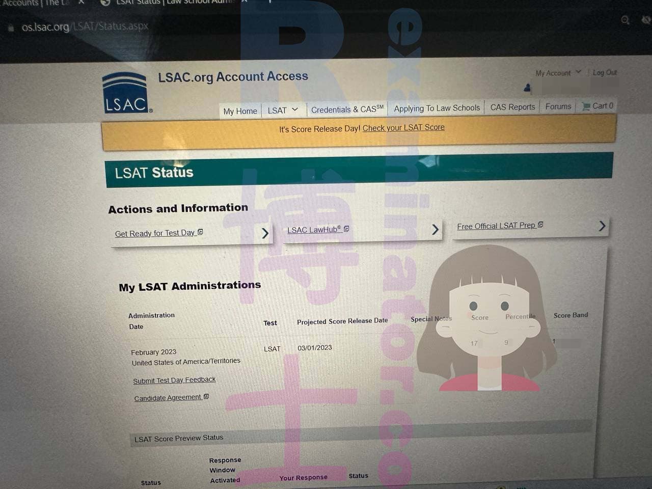 Erfolgsbild für Betrug im LSAT Erfolgsgeschichte #482